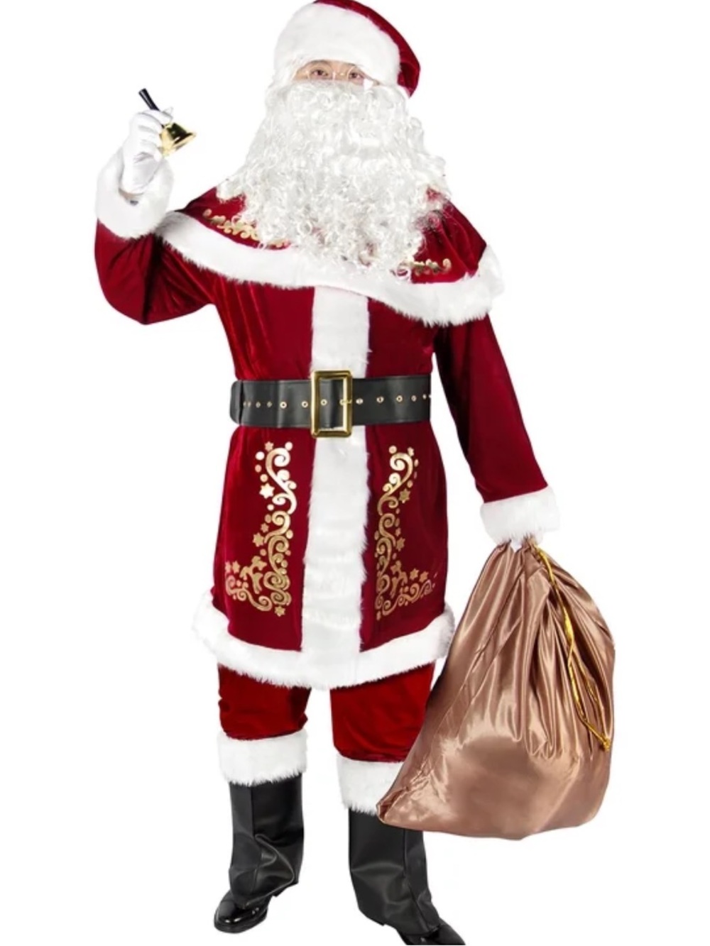 Santa Suit Costume Adult XL Christmas